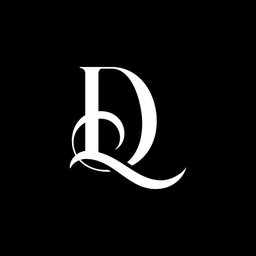 Initial Letter LD Logo Vector Free Vector Template
