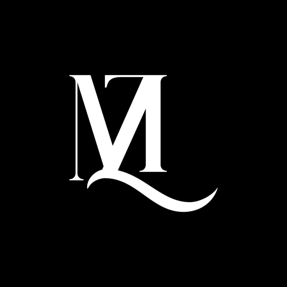 Initial Letter MZ Logo Vector Free Vector Template