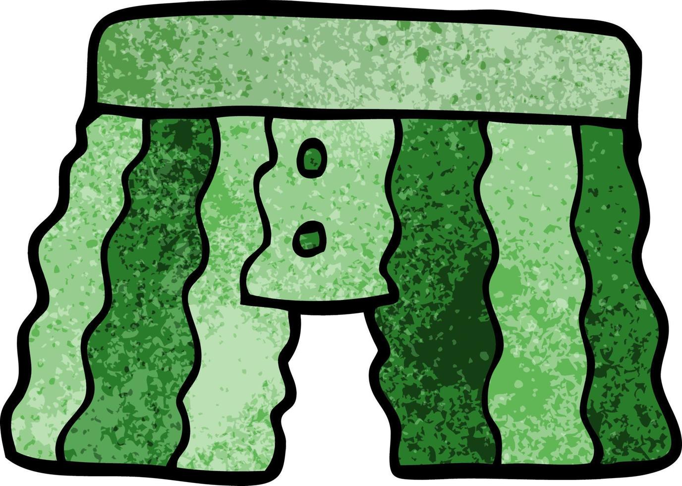 cartoon doodle underwear vector