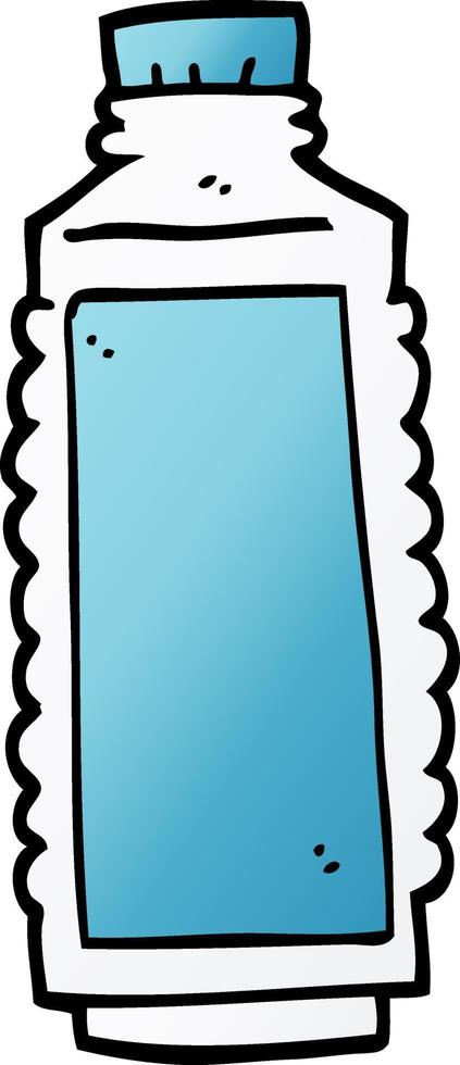 cartoon doodle drinks bottle vector