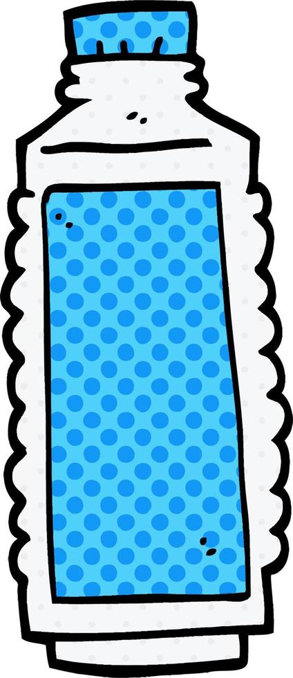 cartoon doodle drinks bottle vector