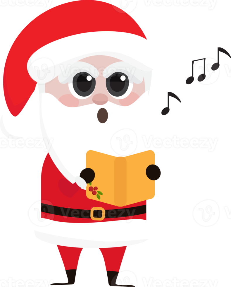 cute funny Santa claus png