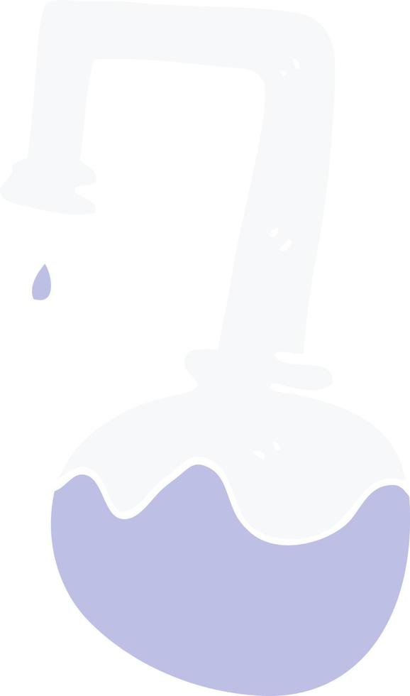 cartoon doodle science experiment vector