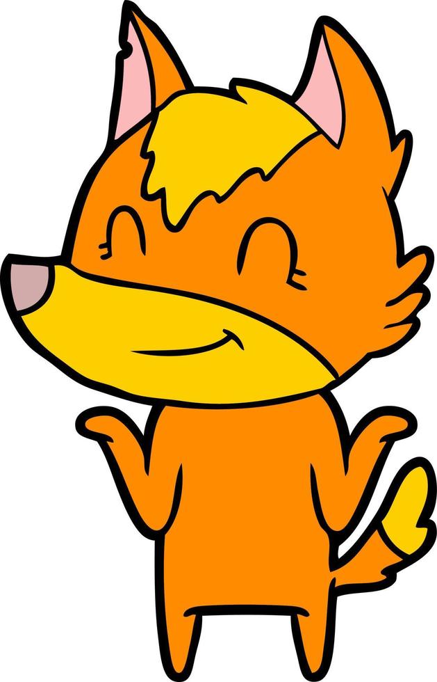 fox cartoon character 12163262 Vector Art at Vecteezy