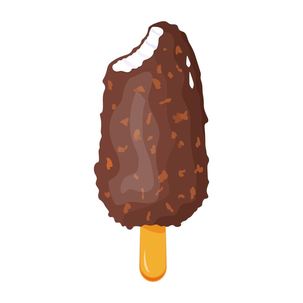 Check this colorful flat icon of ice cream vector