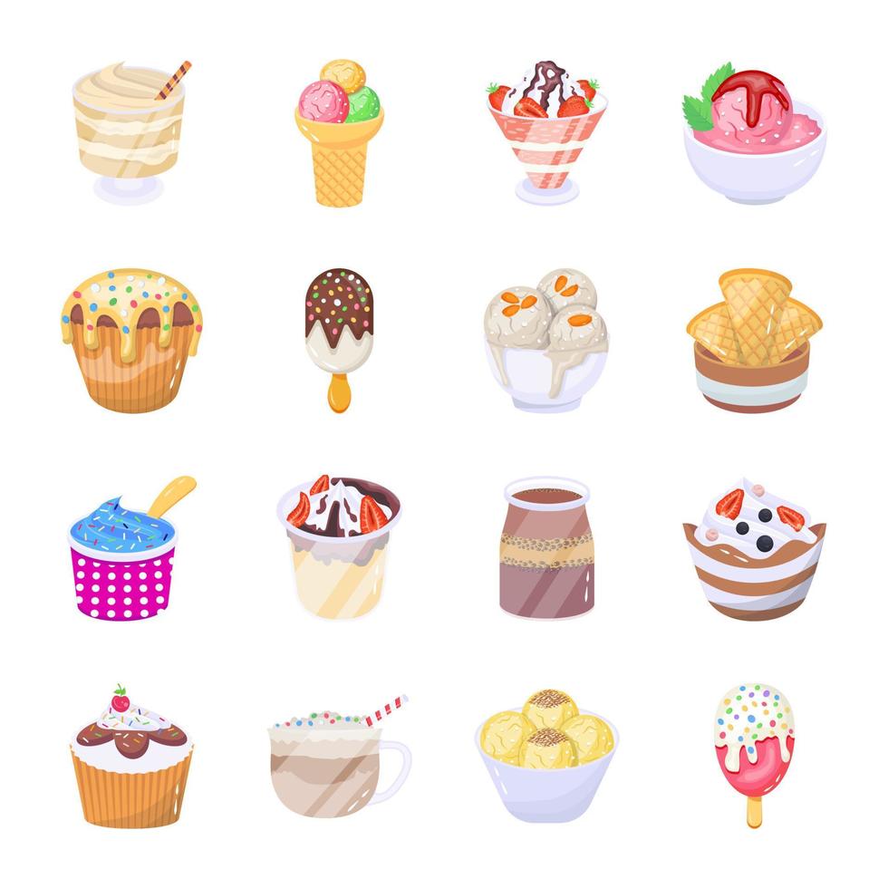 Check this colorful flat icon of ice cream vector