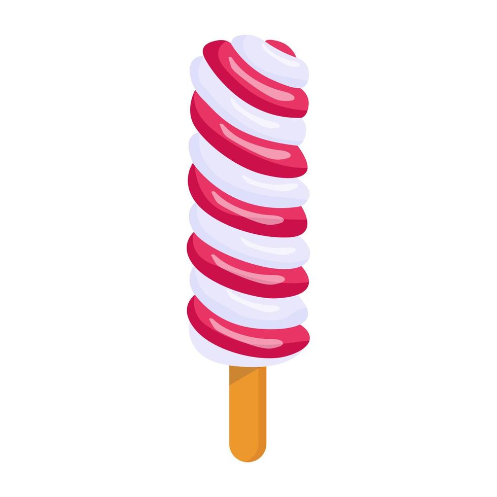 Check this colorful flat icon of ice cream vector