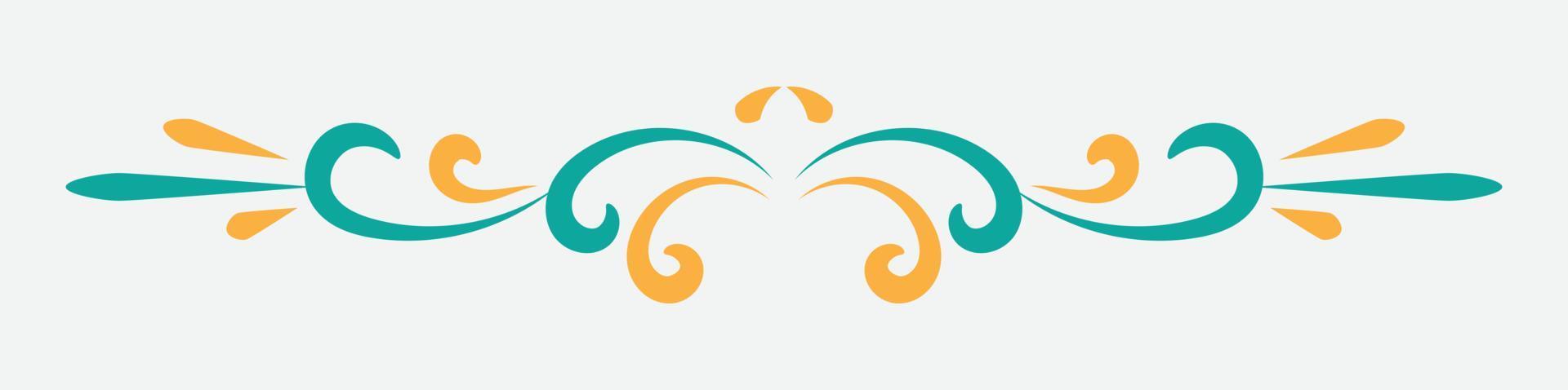 text delimiters for your projects. Vector illustration.