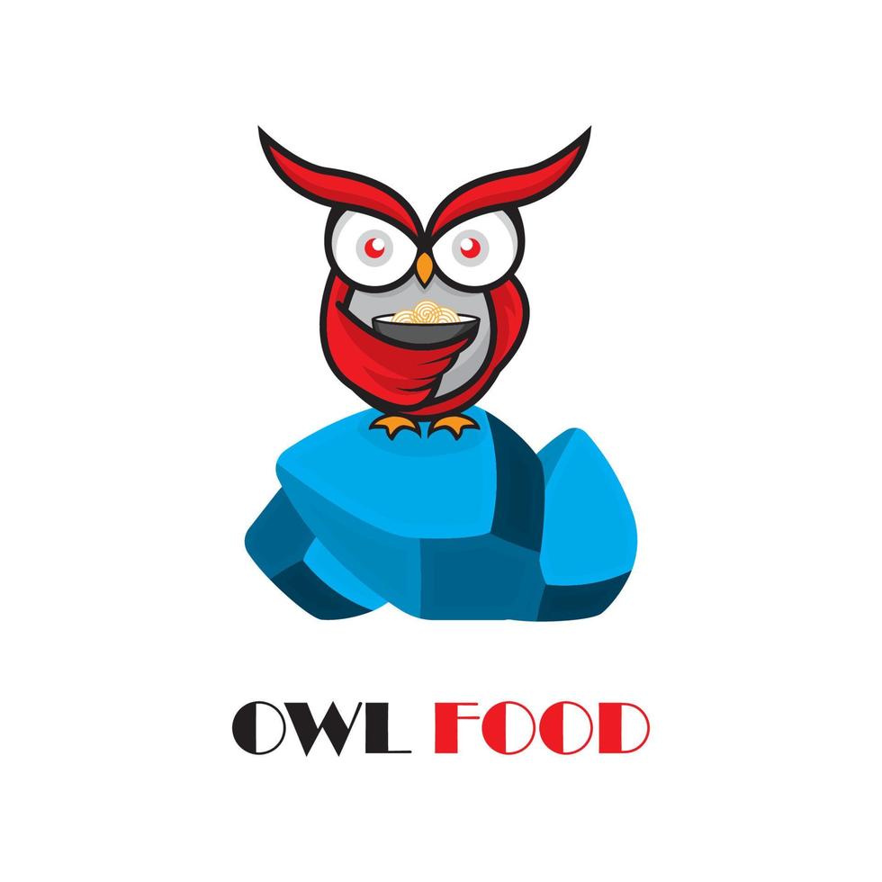 owl logo and symbol vector