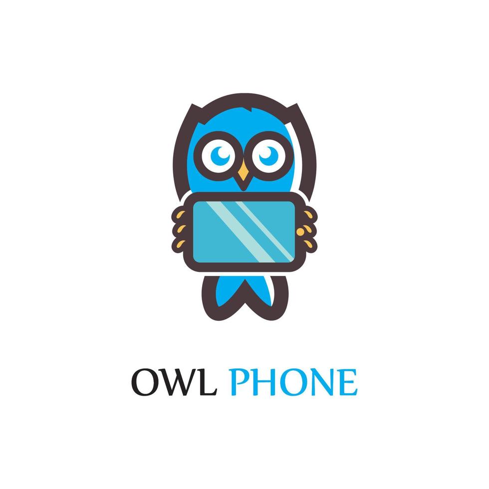 owl logo and symbol vector