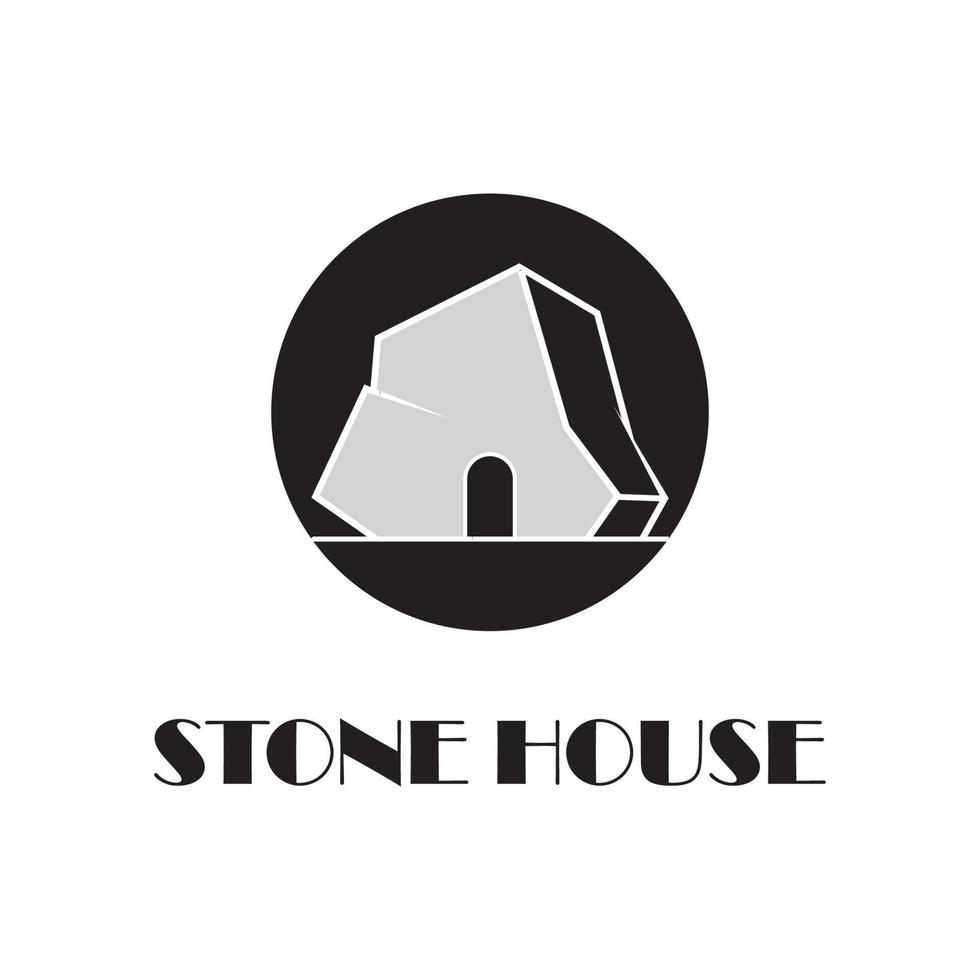 stone logo and symbol vector