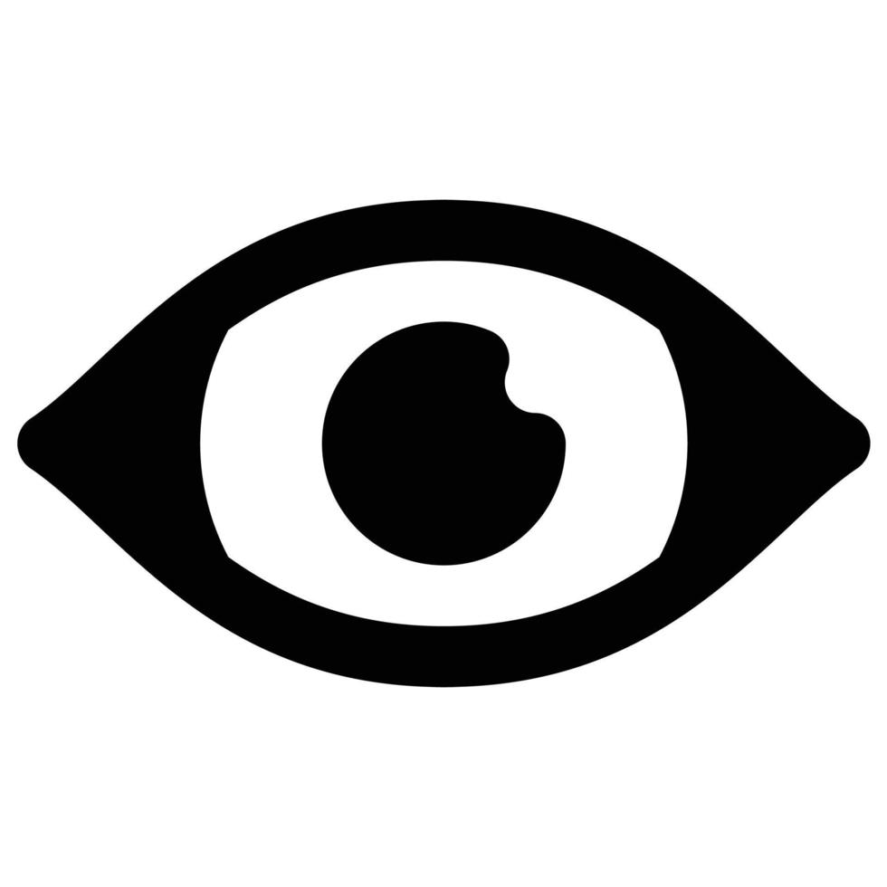 eye icon, halloween Theme vector