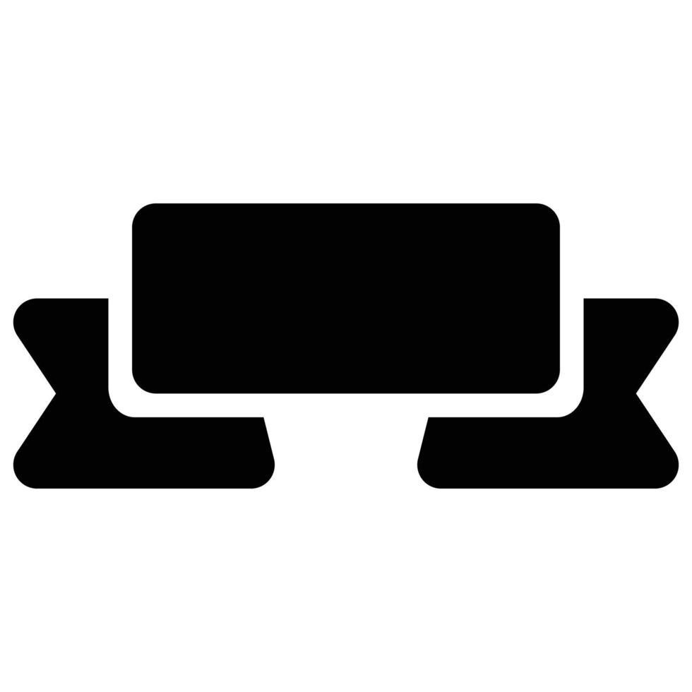 ribbon icon, father's day Theme vector