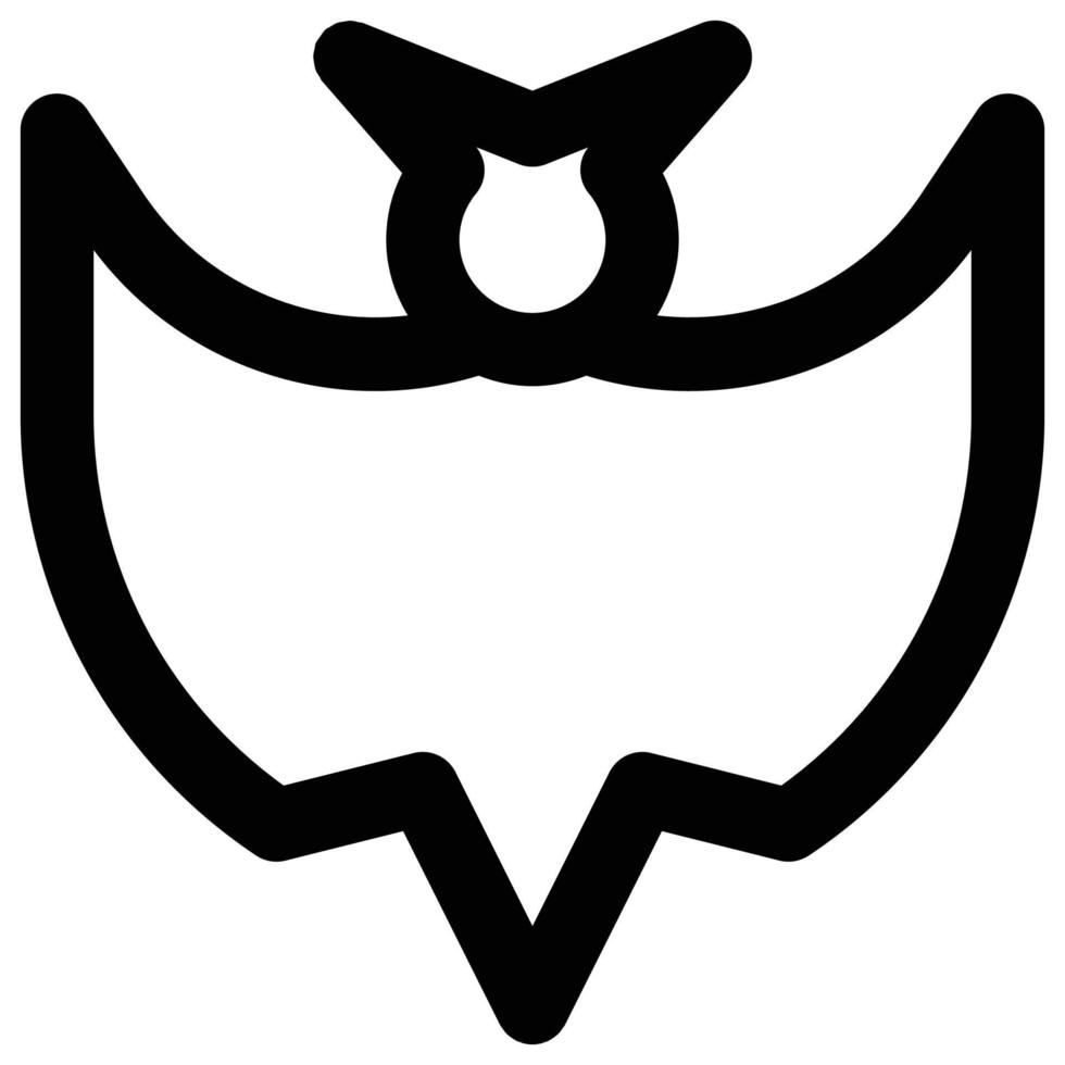 bat icon, halloween Theme vector