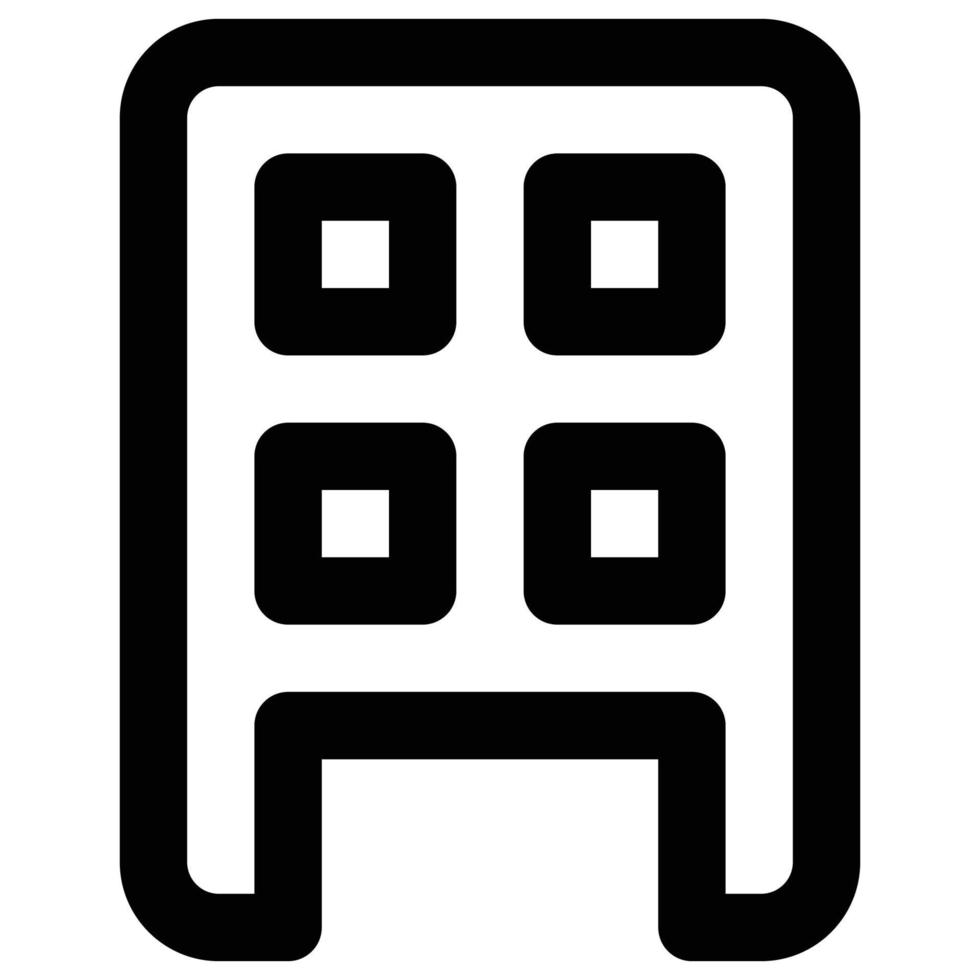hospital icon, Health Theme vector