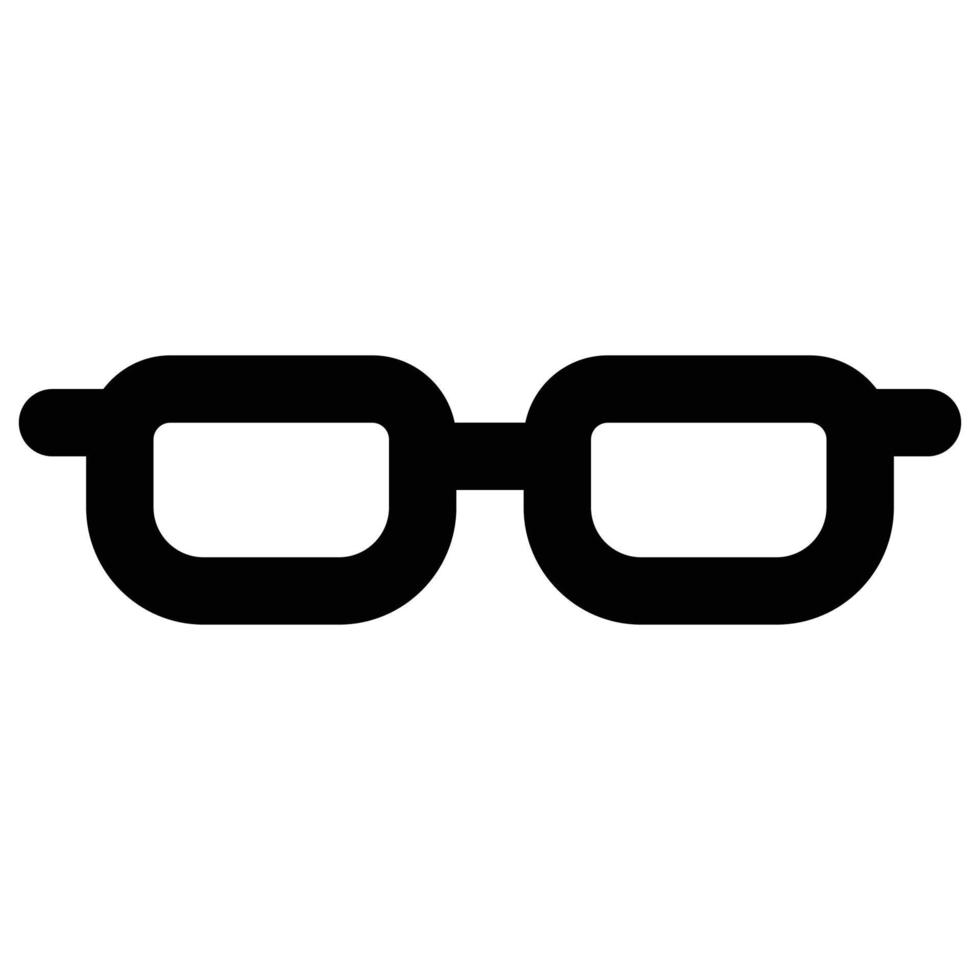 icono de gafas, tema del día del padre vector