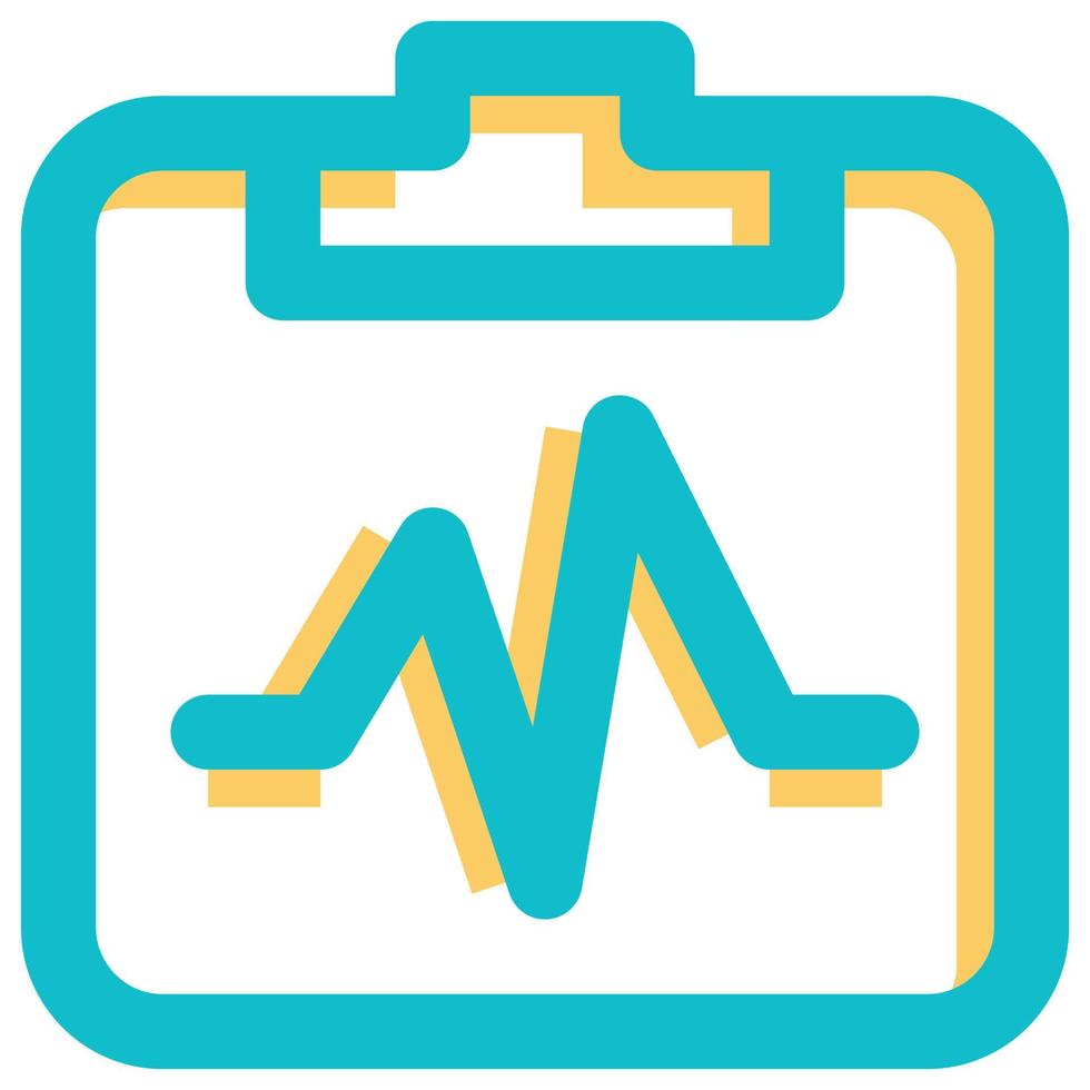 medical report icon, Health Theme vector