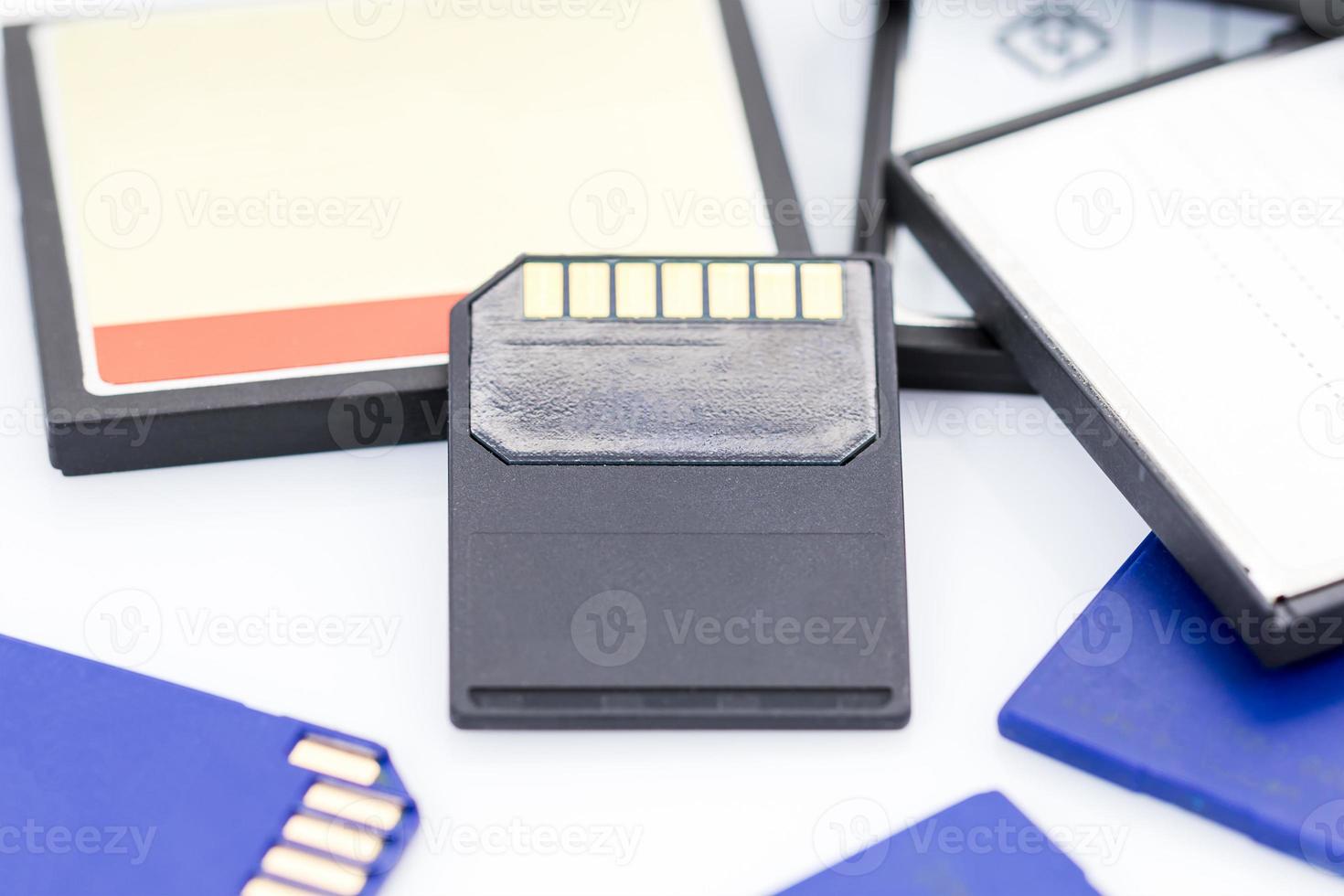 Compact flash memory cards photo