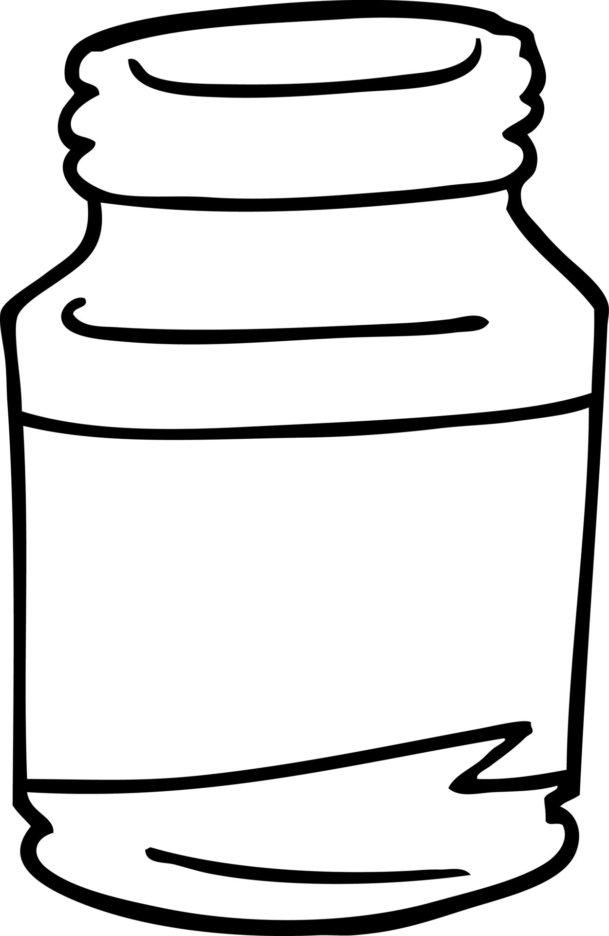 line drawing cartoon pill jar 12165437 Vector Art at Vecteezy