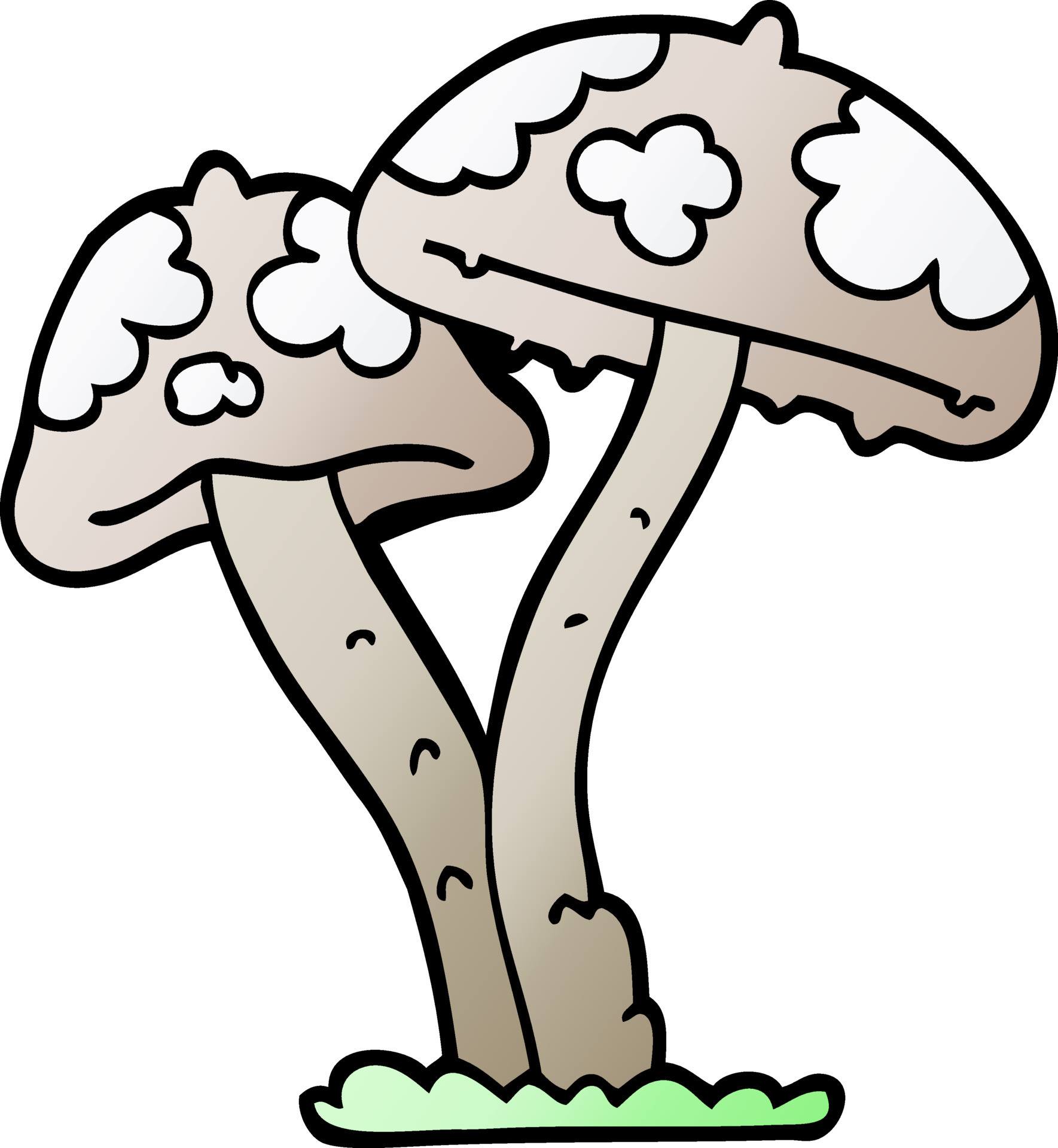 cartoon doodle mushroom 12166397 Vector Art at Vecteezy