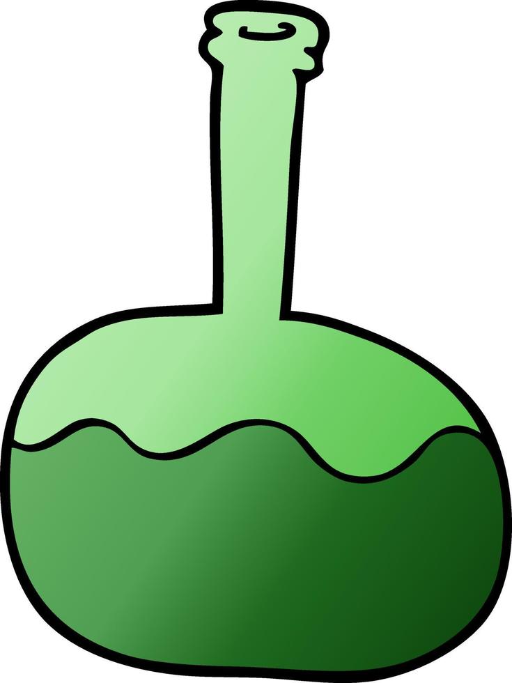 cartoon doodle experiment potions vector