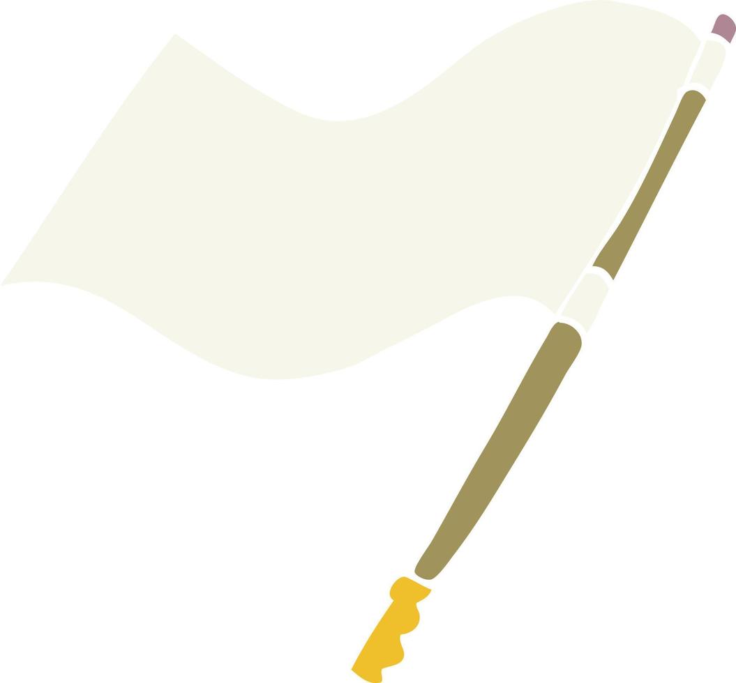 cartoon doodle flag vector