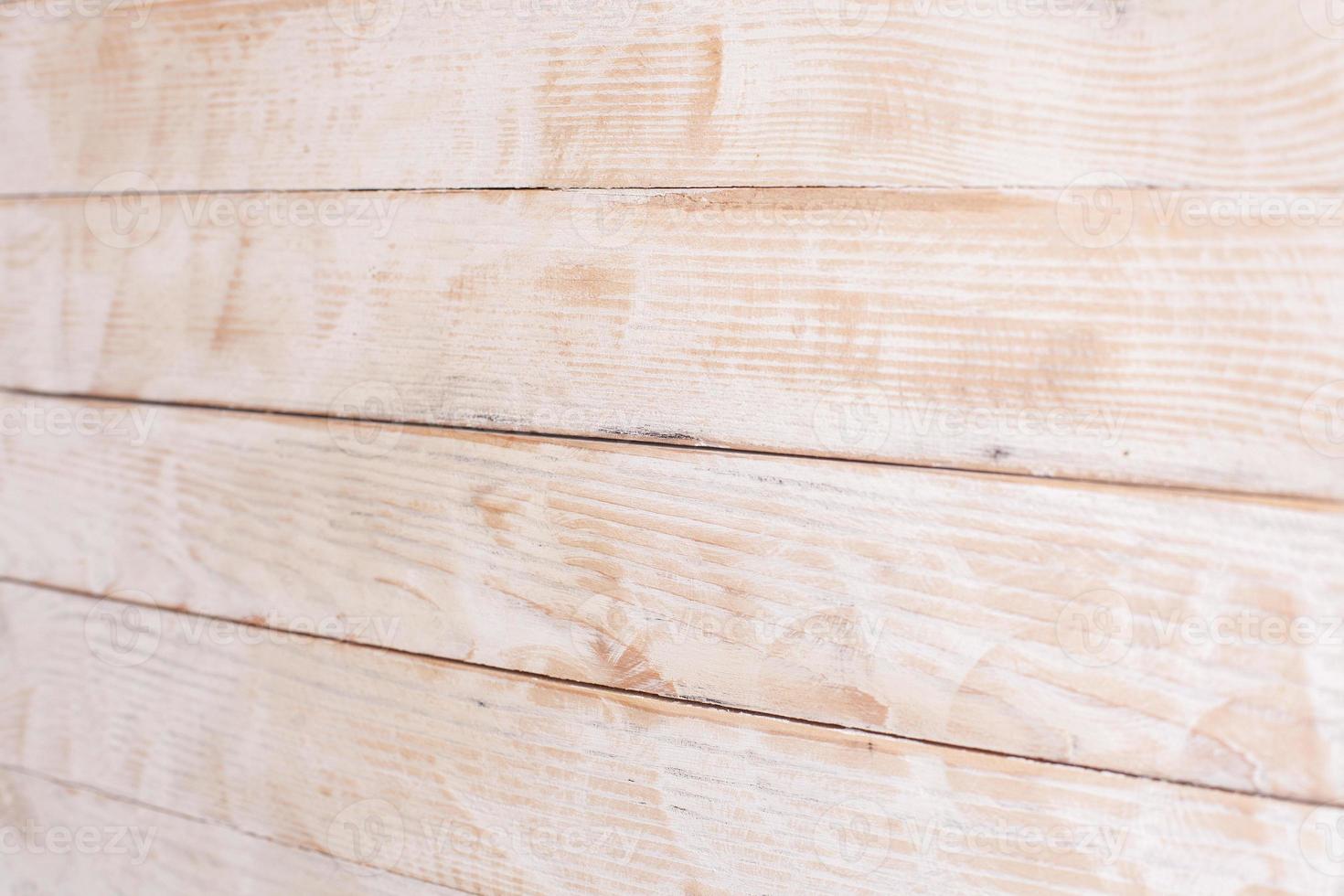 Vintage colored wood background texture with knots and nail holes. Old painted wood wall. Wooden dark horizontal boards. Front view with copy space. photo