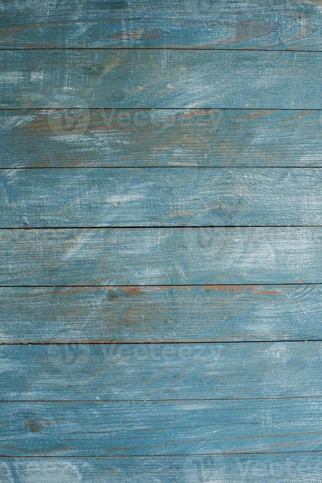 Vintage colored wood background texture with knots and nail holes. Old painted wood wall. Wooden dark horizontal boards. Front view with copy space. photo