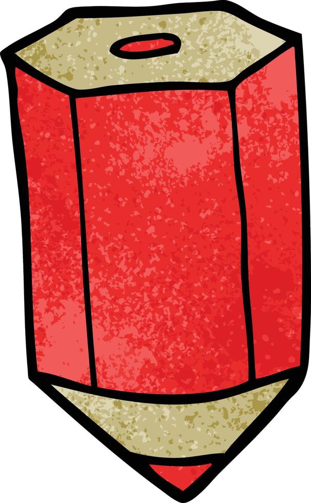cartoon doodle colored pencil vector