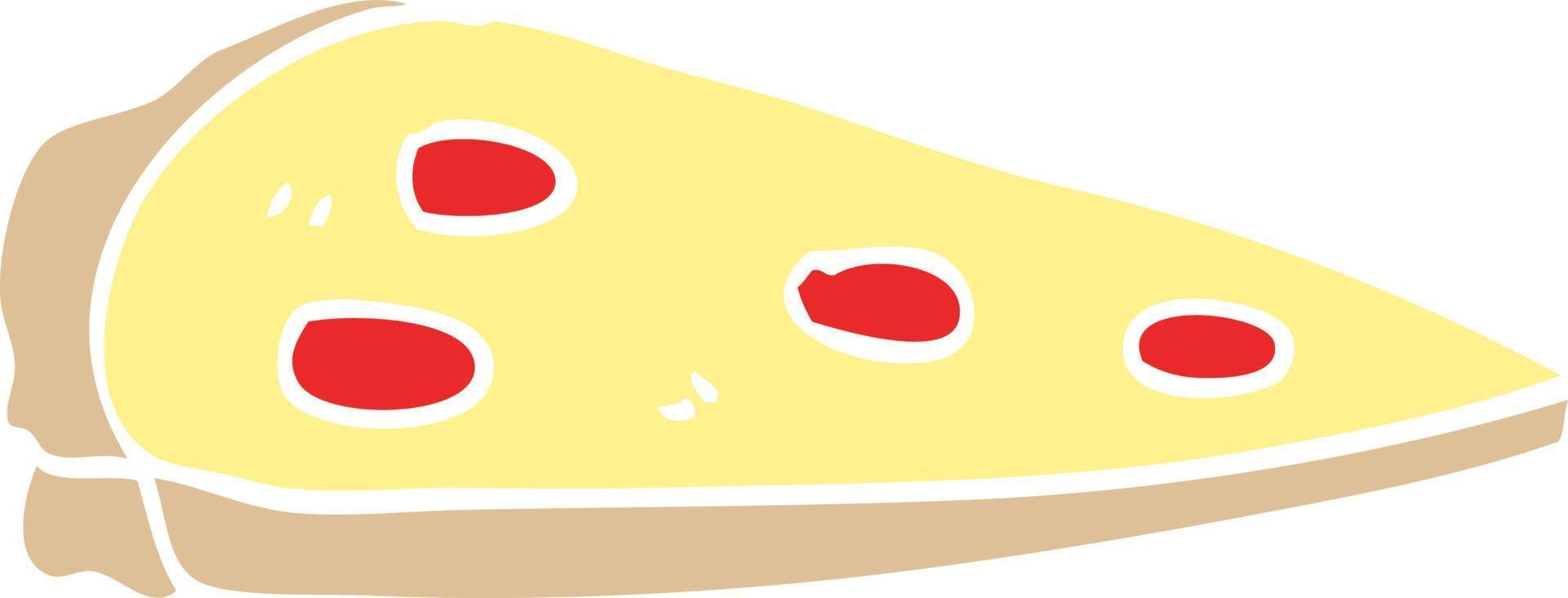 cartoon doodle pizza vector