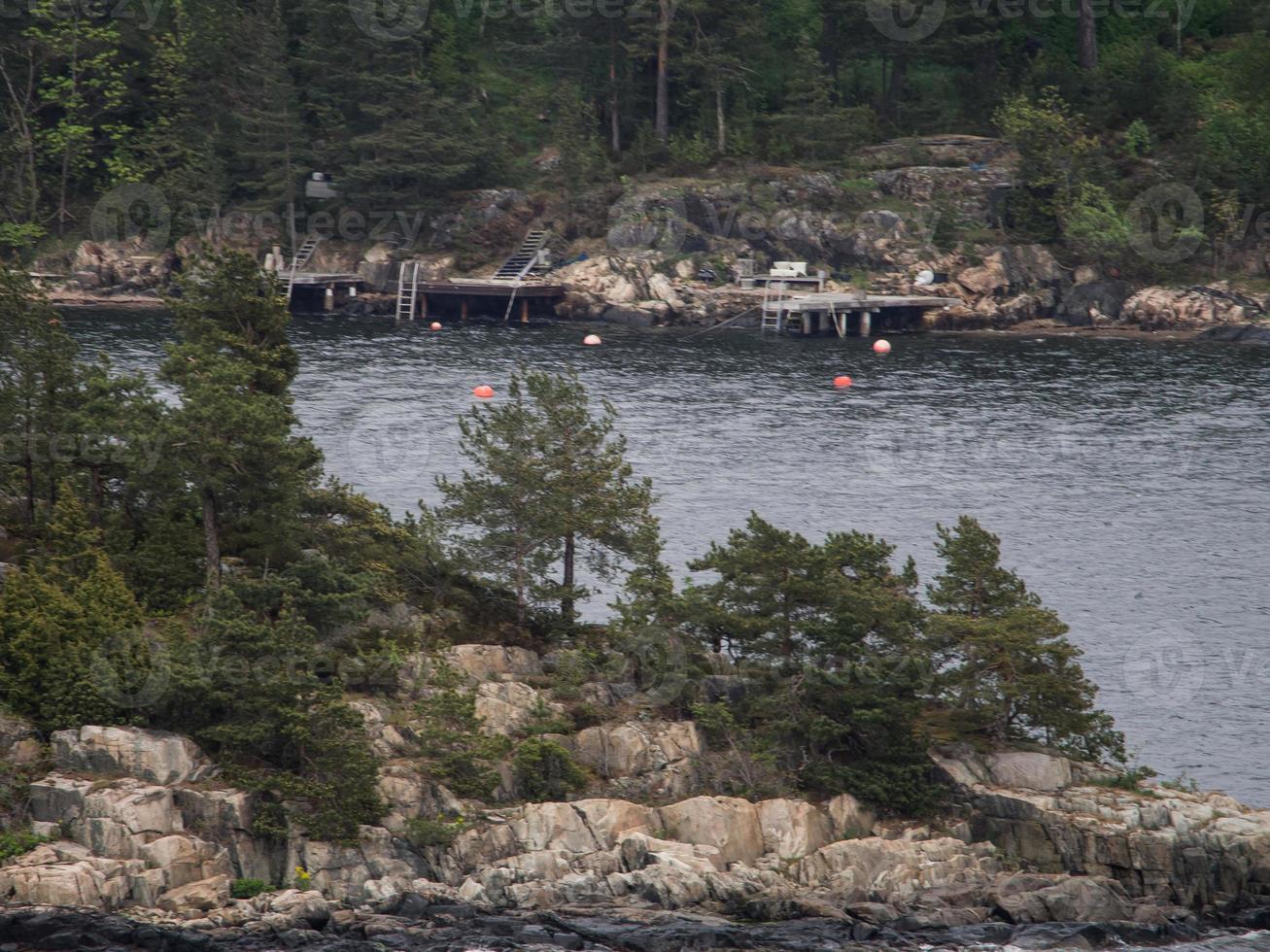 oslo and the oslofjord in norway photo