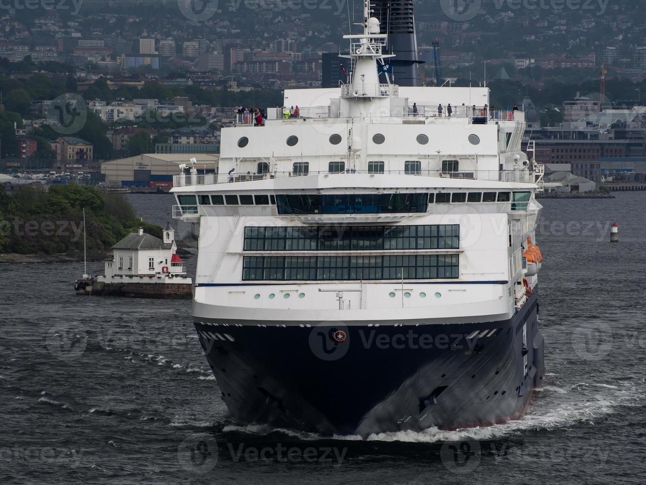 the oslo fjord in norway photo