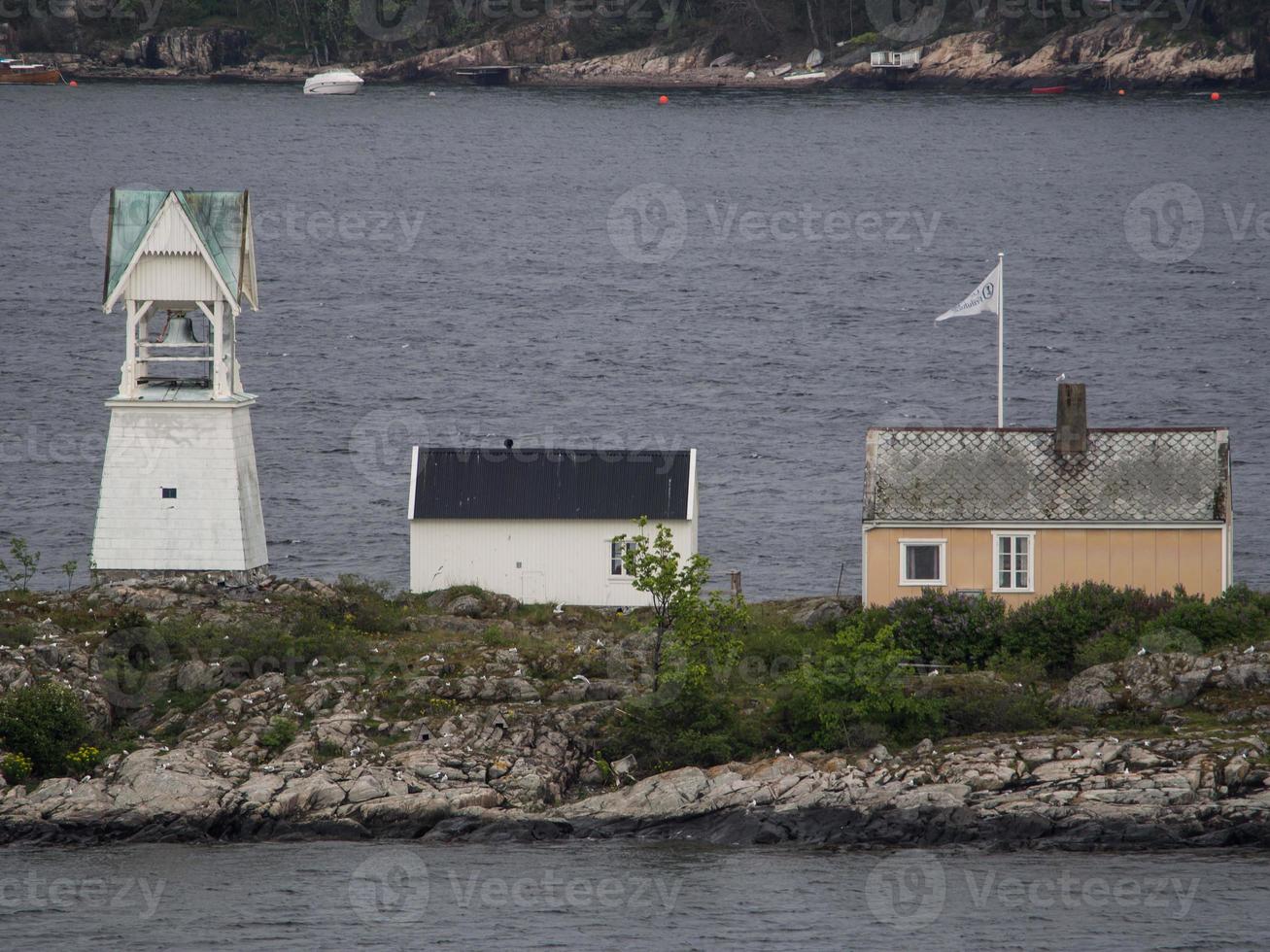 el fiordo de oslo en noruega foto