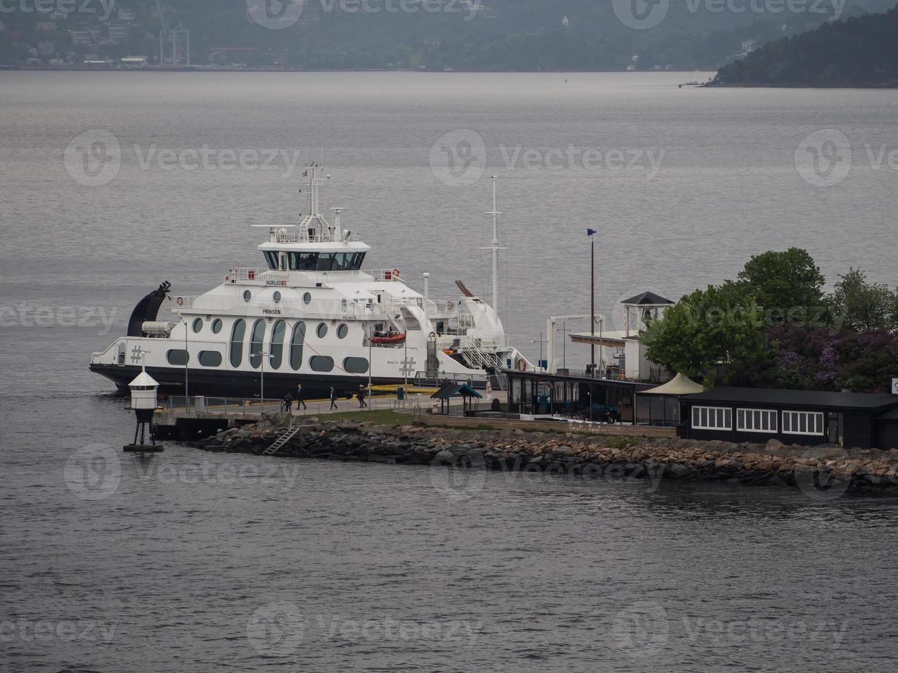 oslo and the oslofjord in norway photo