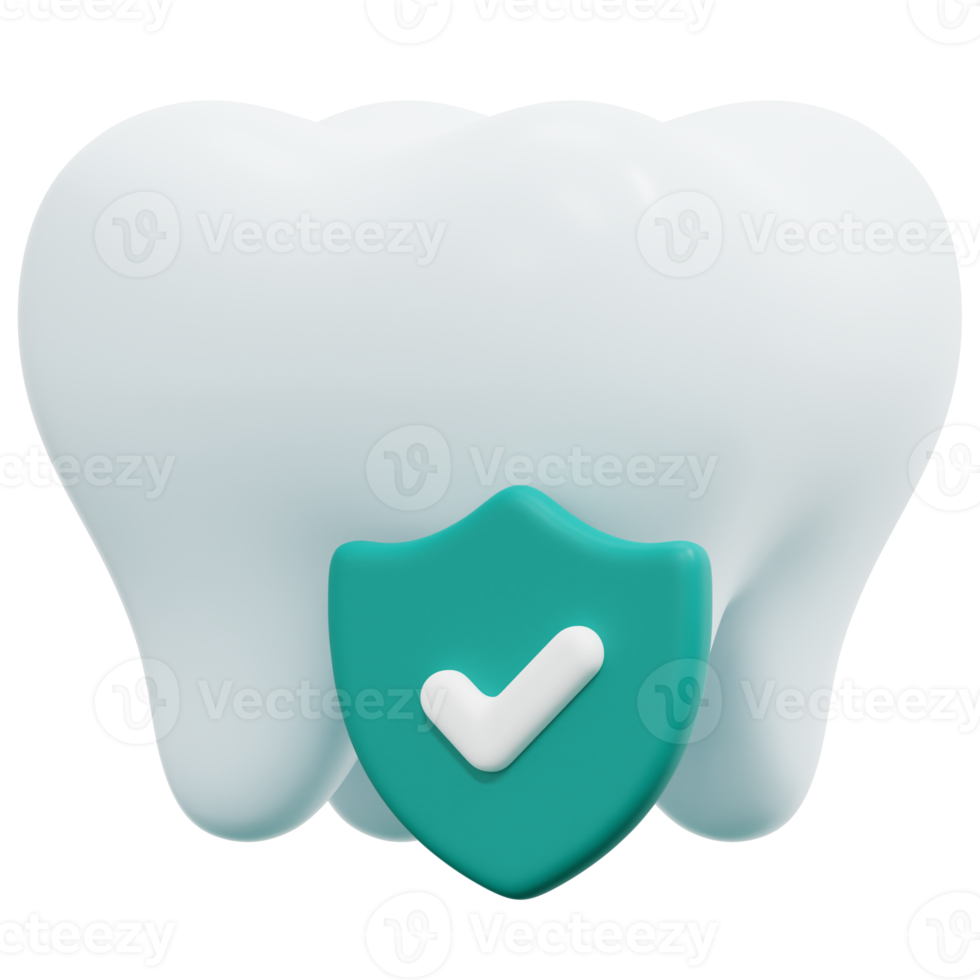 dental insurance 3d render icon illustration png