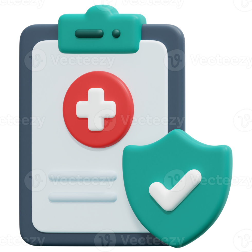 medical 3d render icon illustration png