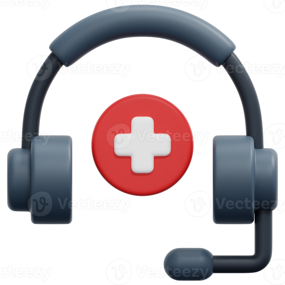 medical 3d render icon illustration png