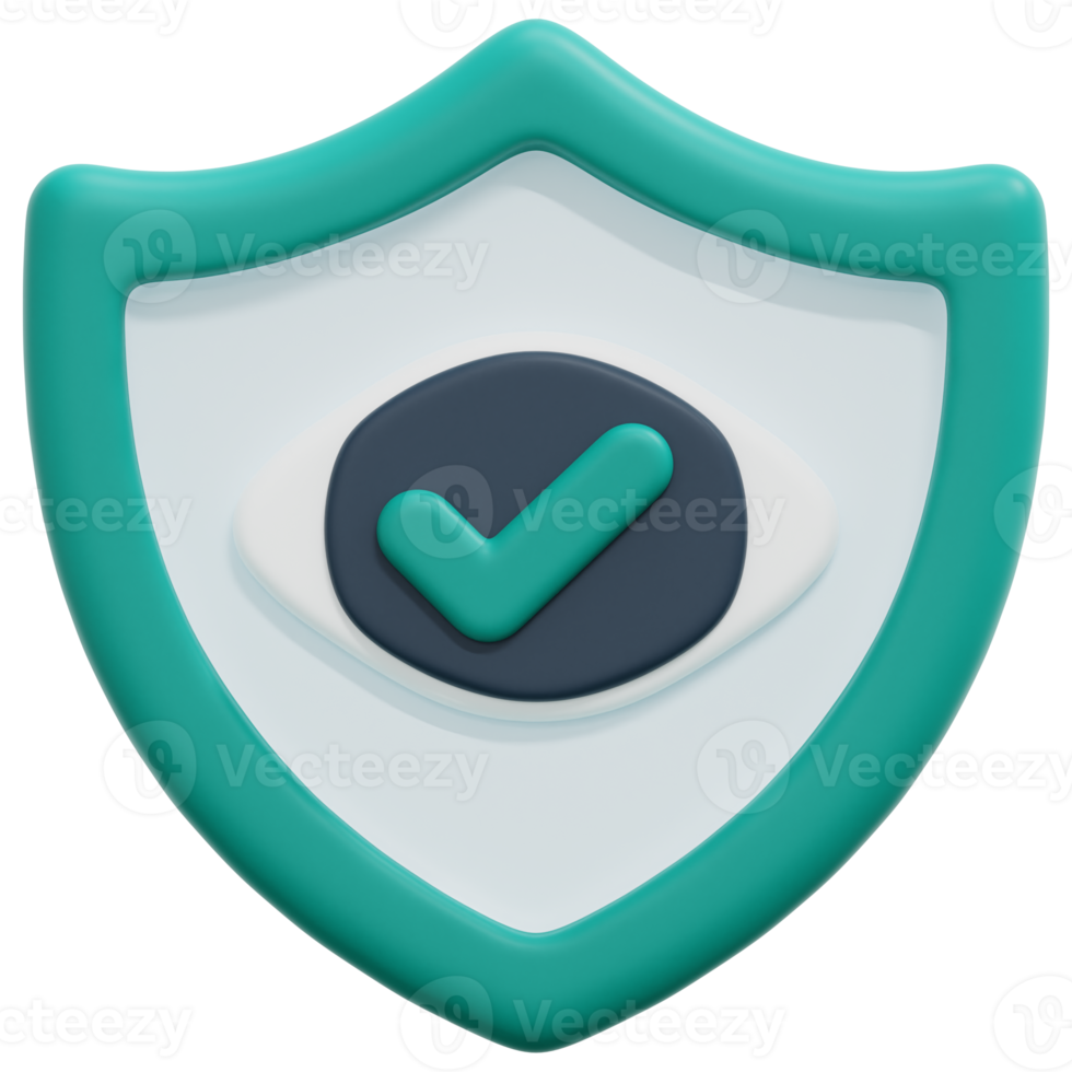 eye 3d render icon illustration png