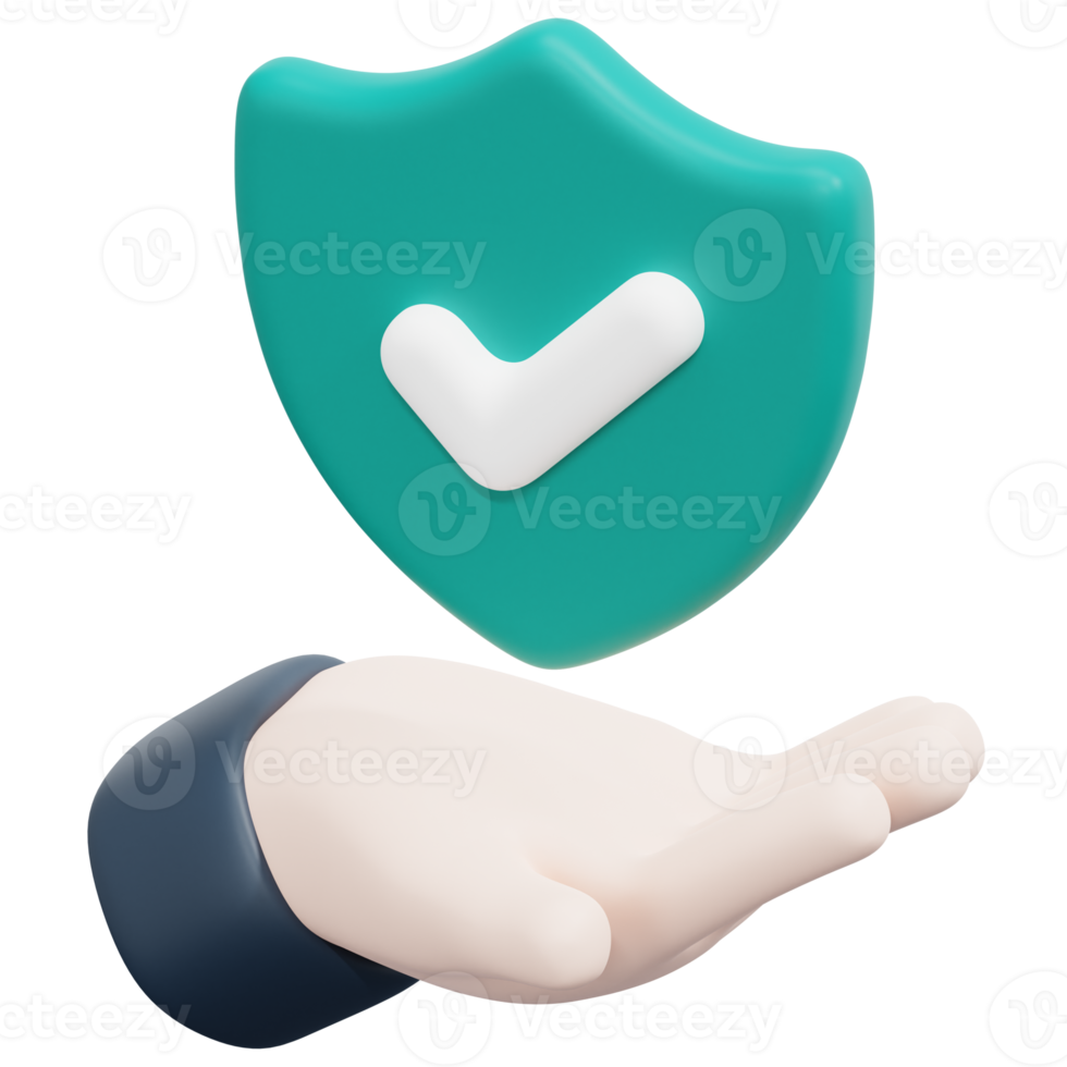 hand- 3d geven icoon illustratie png