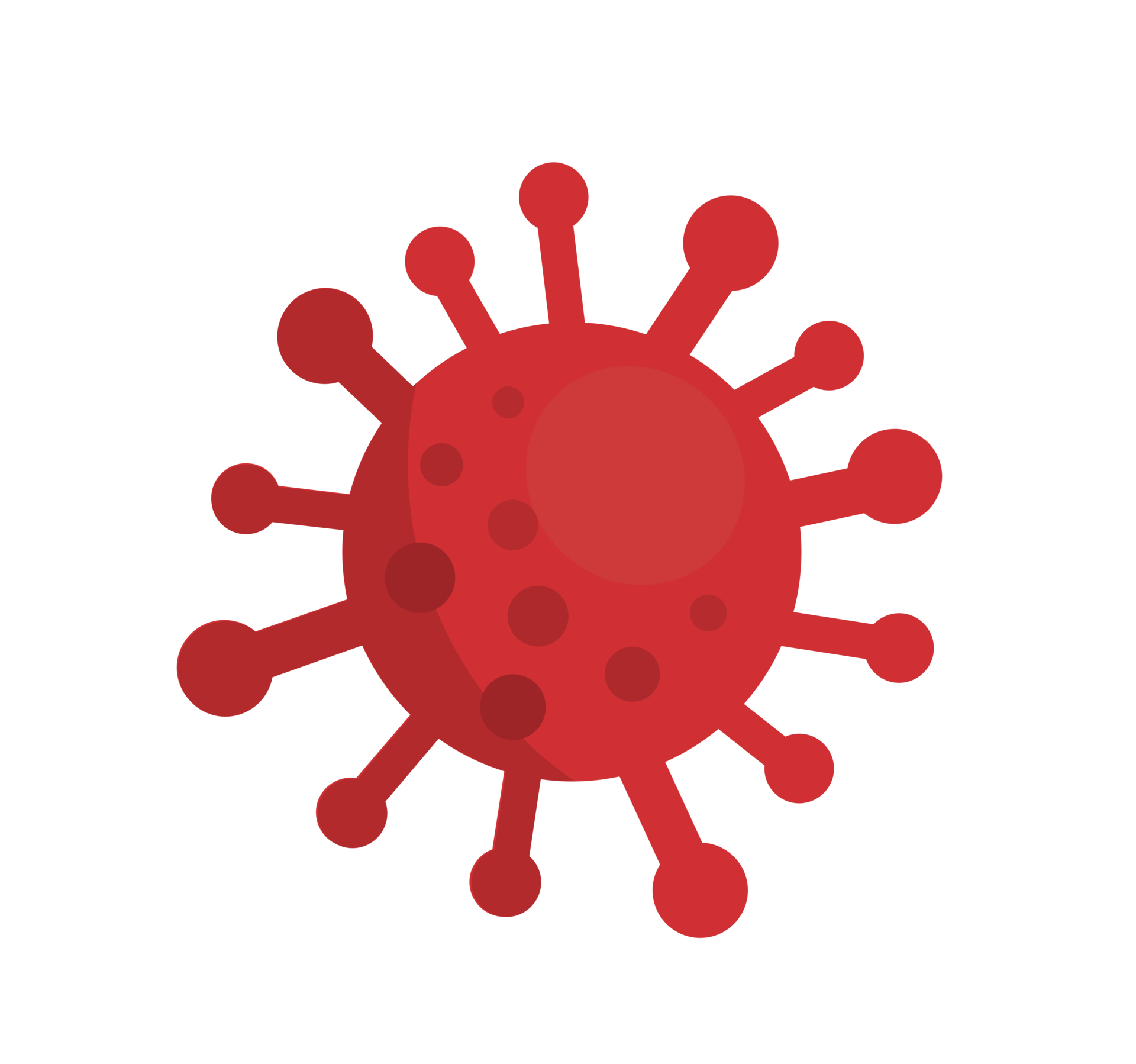 red virus icon 12174326 PNG