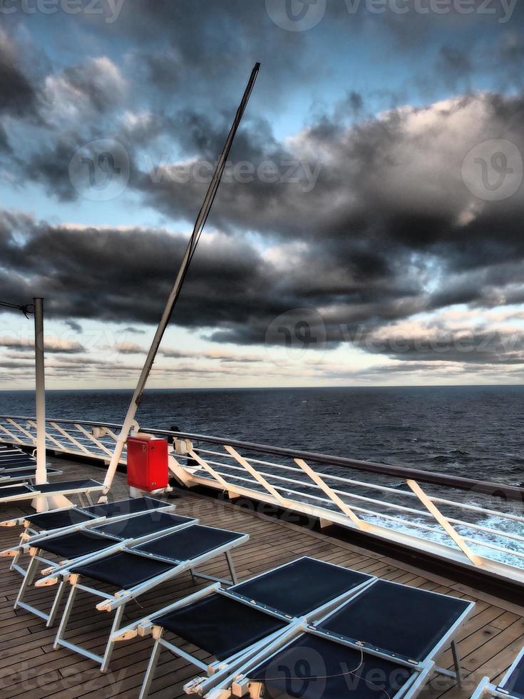 Cruising in the fjords of norway photo