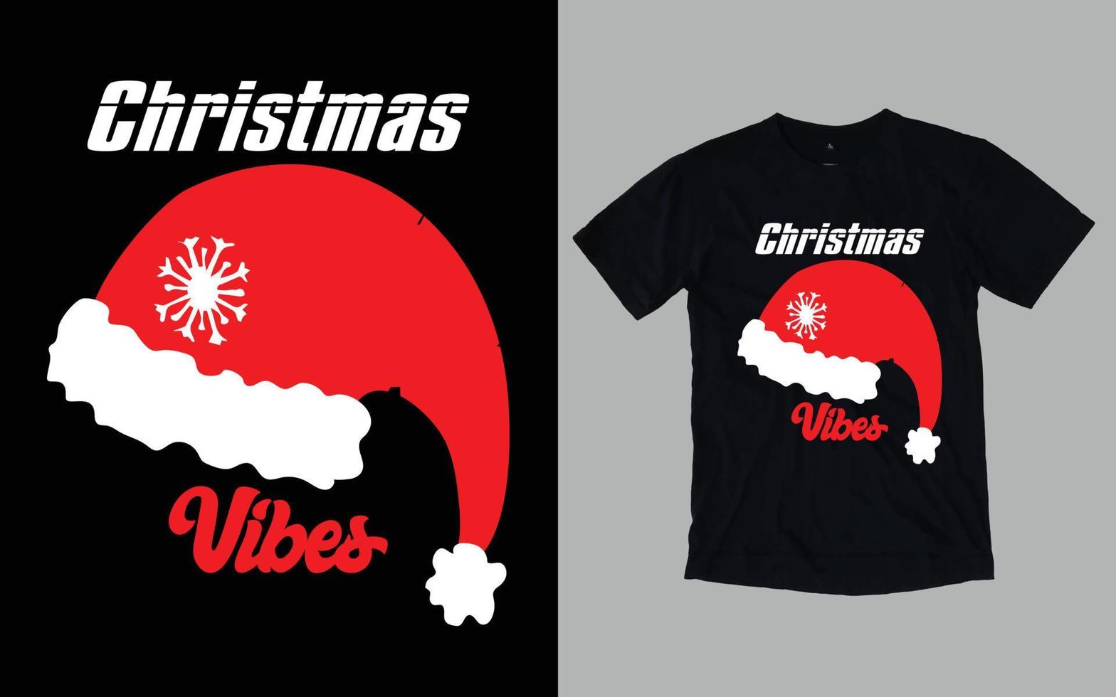 Christmas Day T shirt Design vector