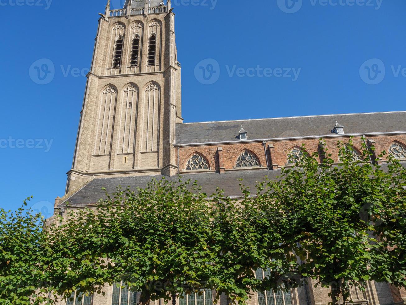 ciudad de doesburg en el río ijssel foto