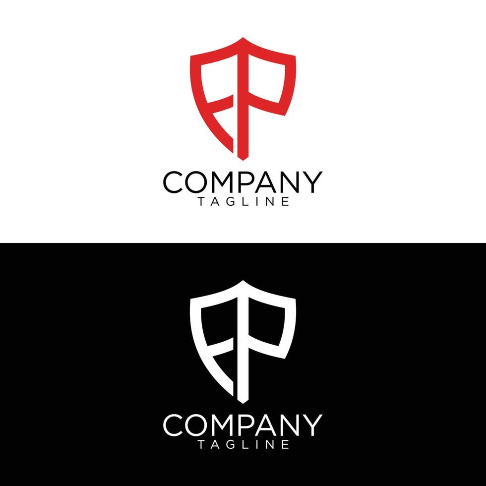 fp logo design and premium vector templates