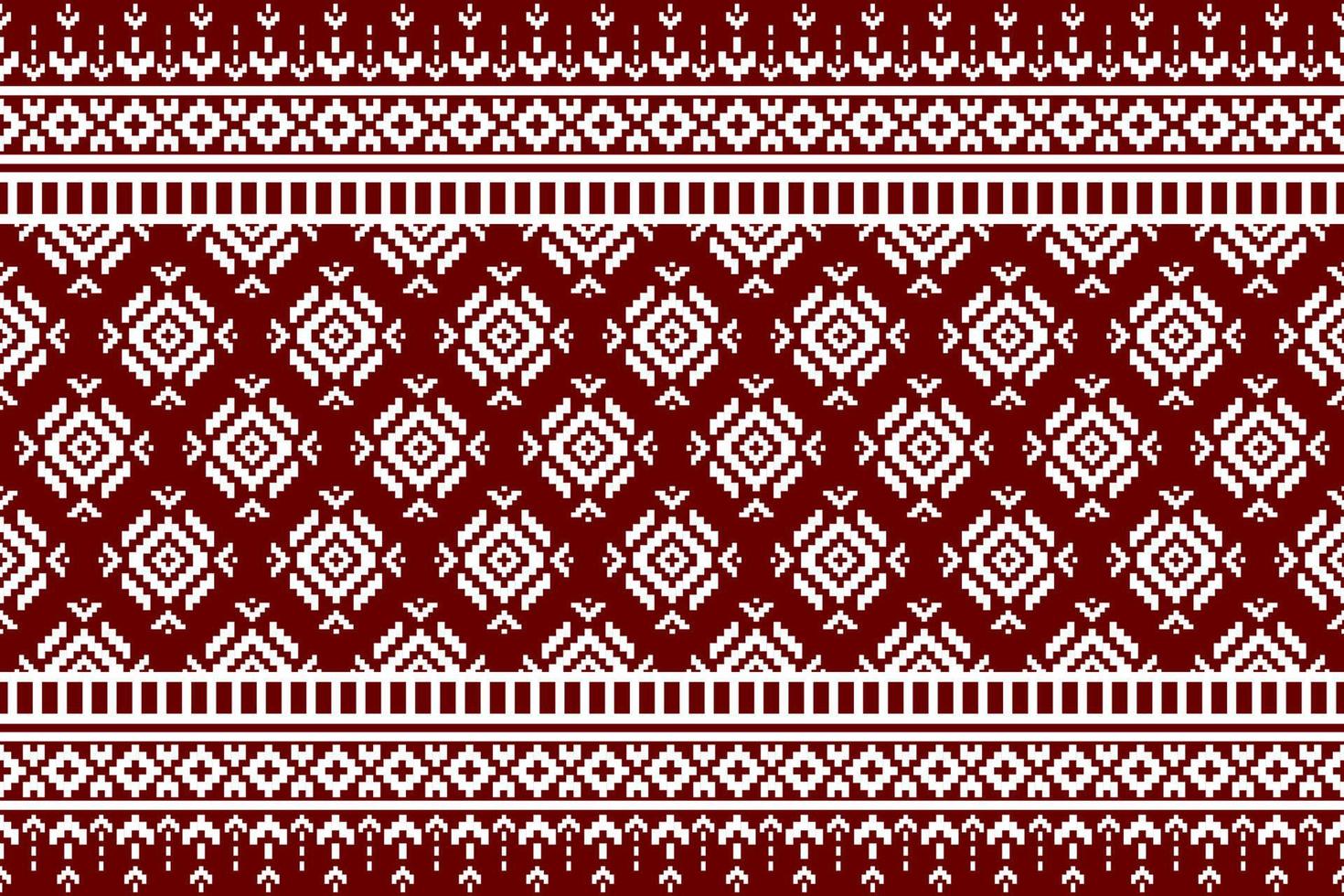 Geometric ethnic seamless pattern traditional. vector