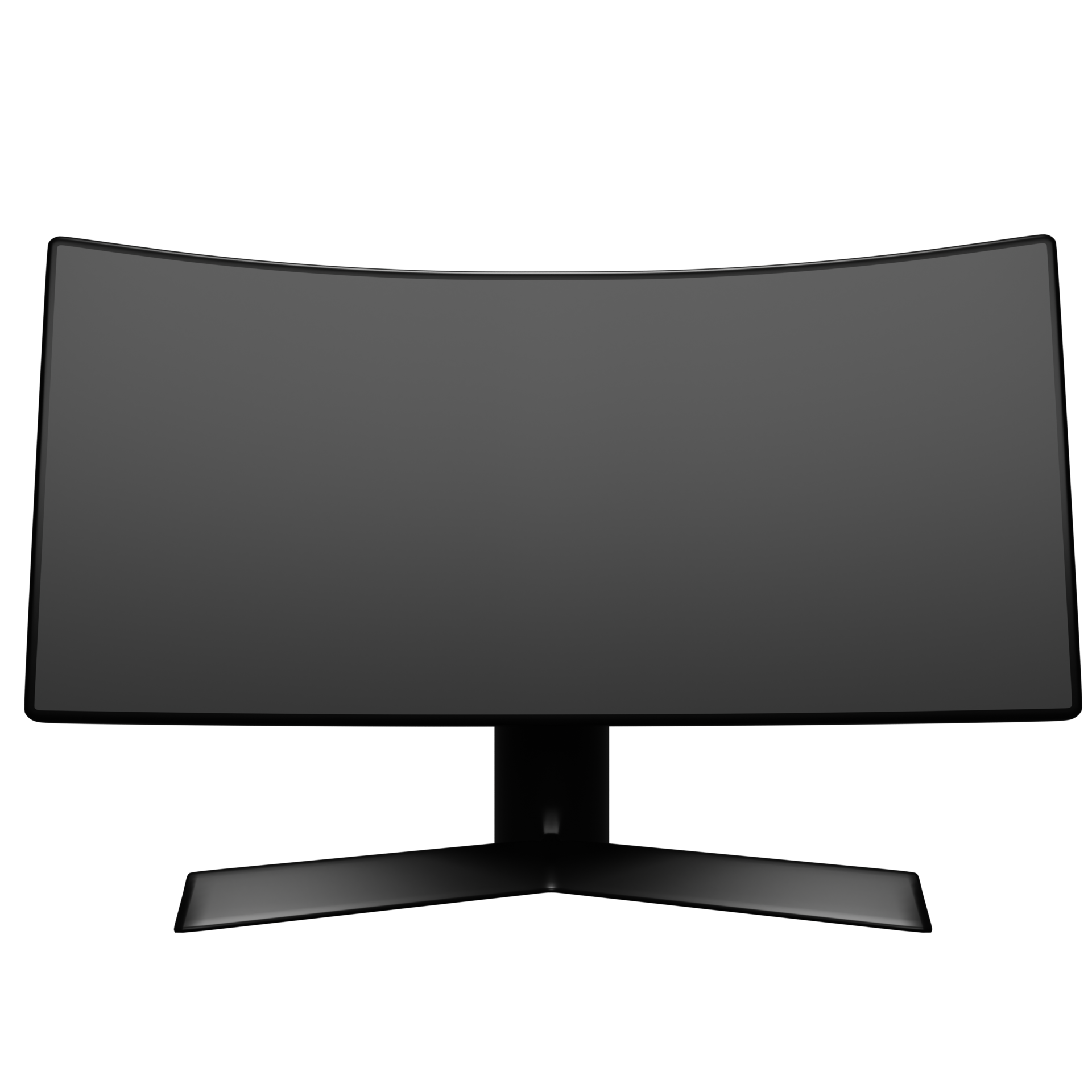 3d monitor curved 12177419 PNG