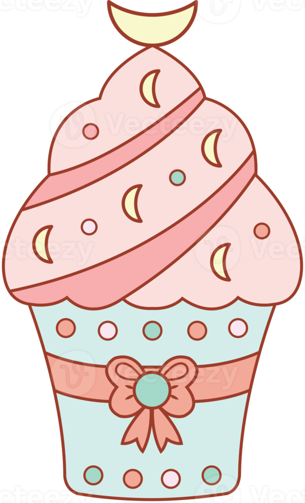 Weihnachtscupcakes eingestellt png