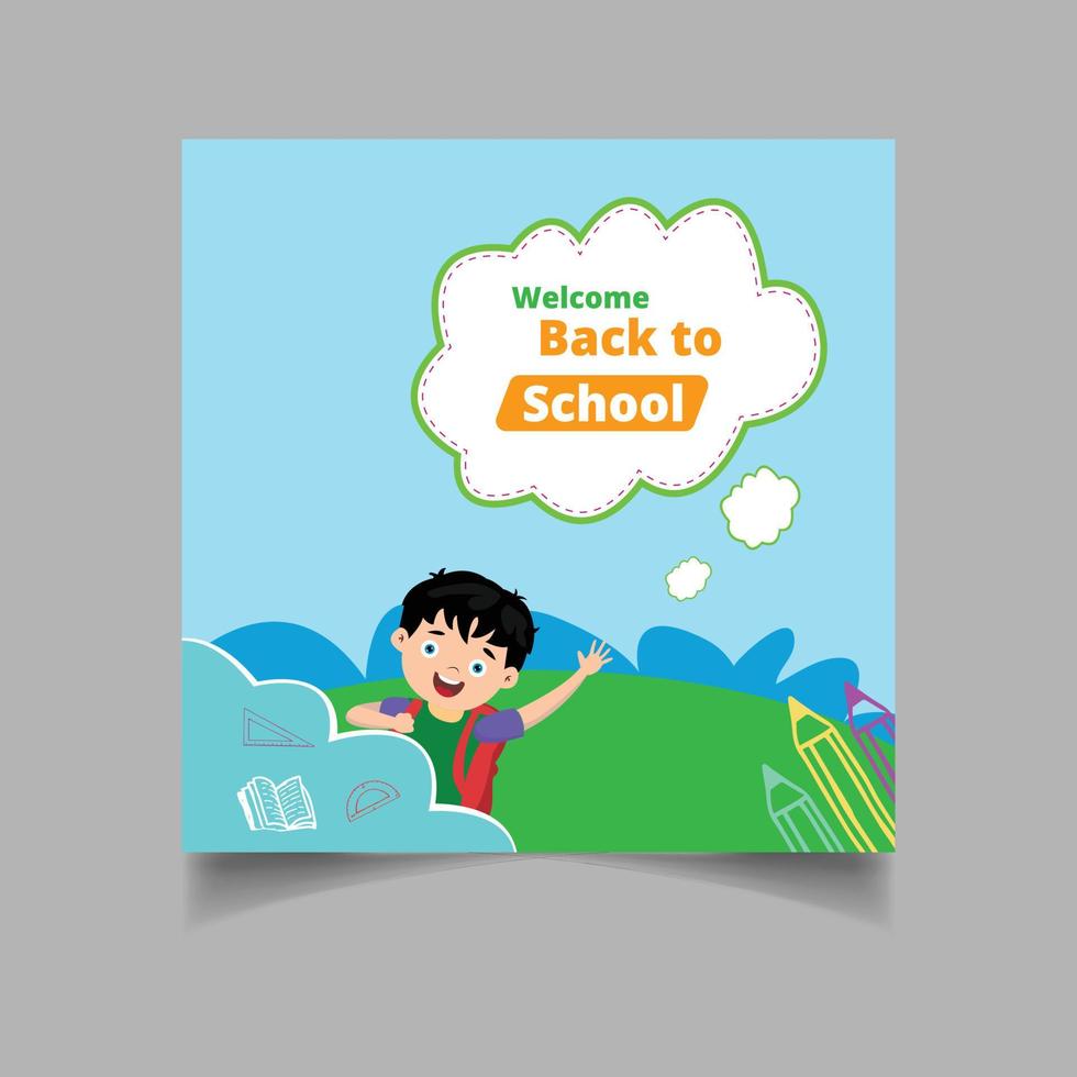 Back to school vector