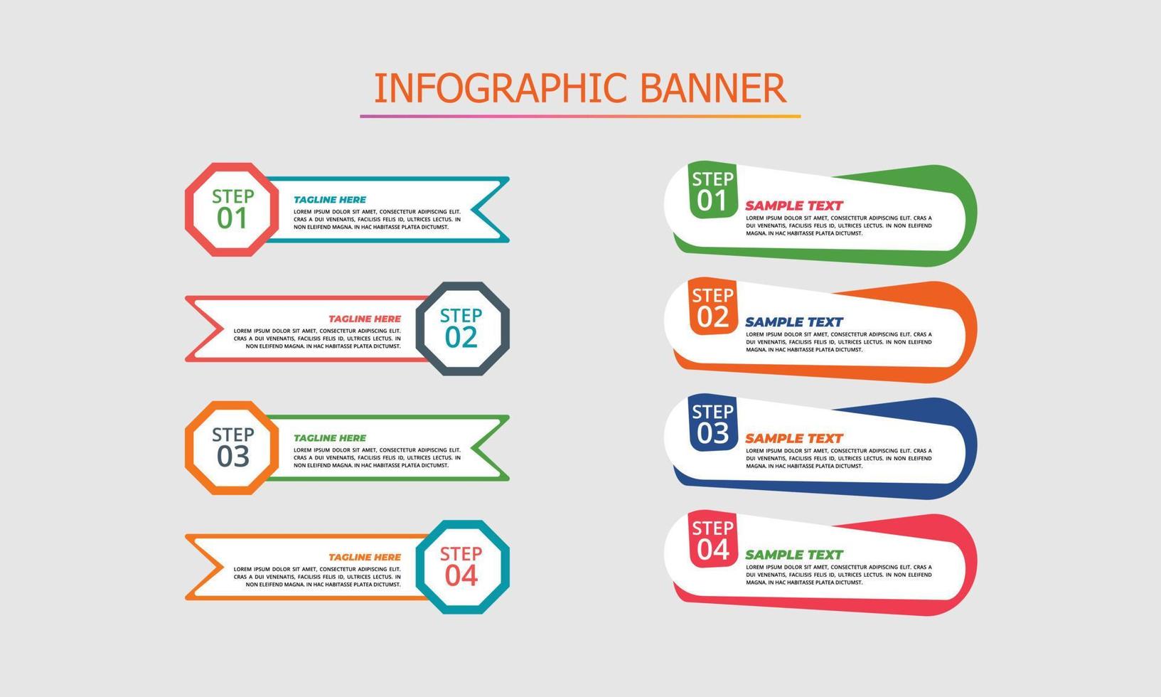 Vector infographic design