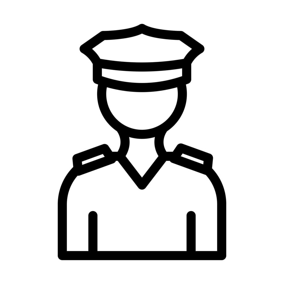 Police Icon Design vector